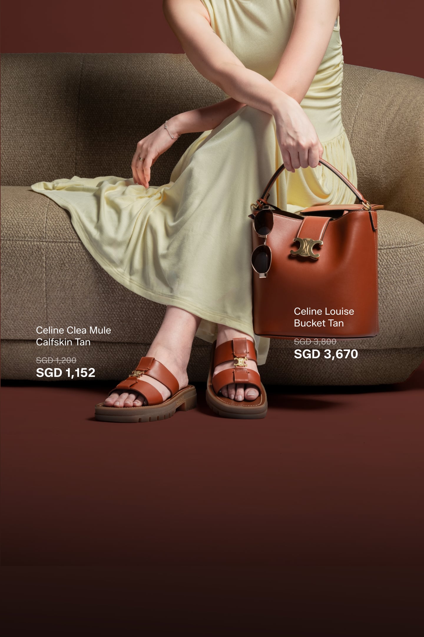 Up to SGD 130 Off Our Celine Collection
