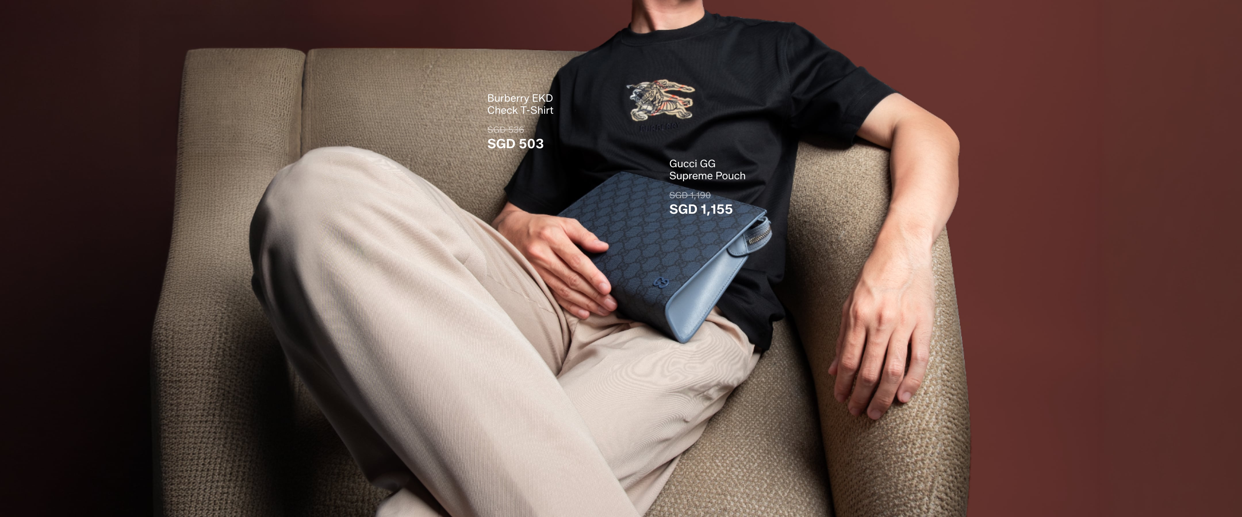 Up to SGD 65 Off Our Men’s Ready-to-Wear