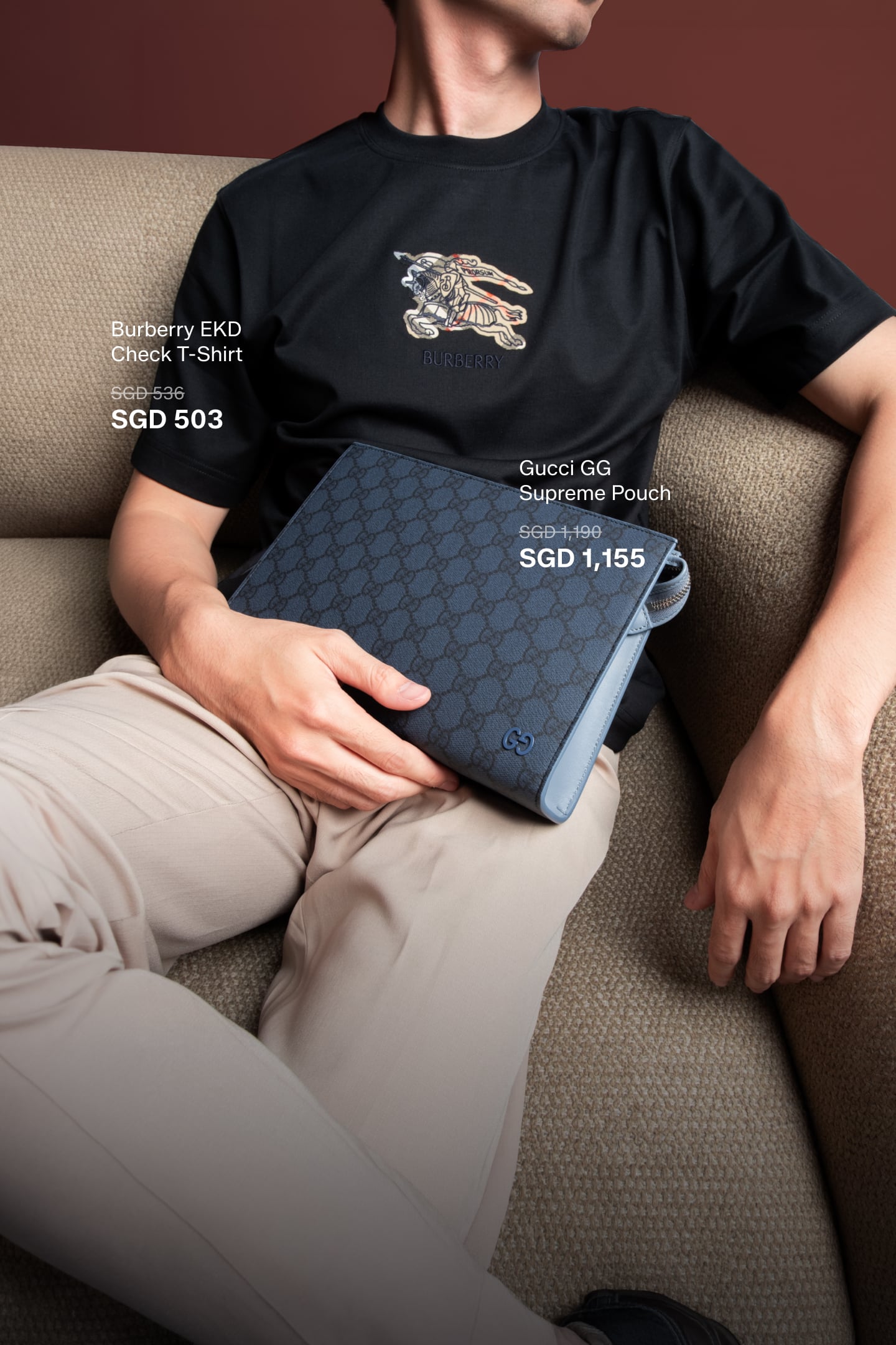 Up to SGD 65 Off Our Men’s Ready-to-Wear