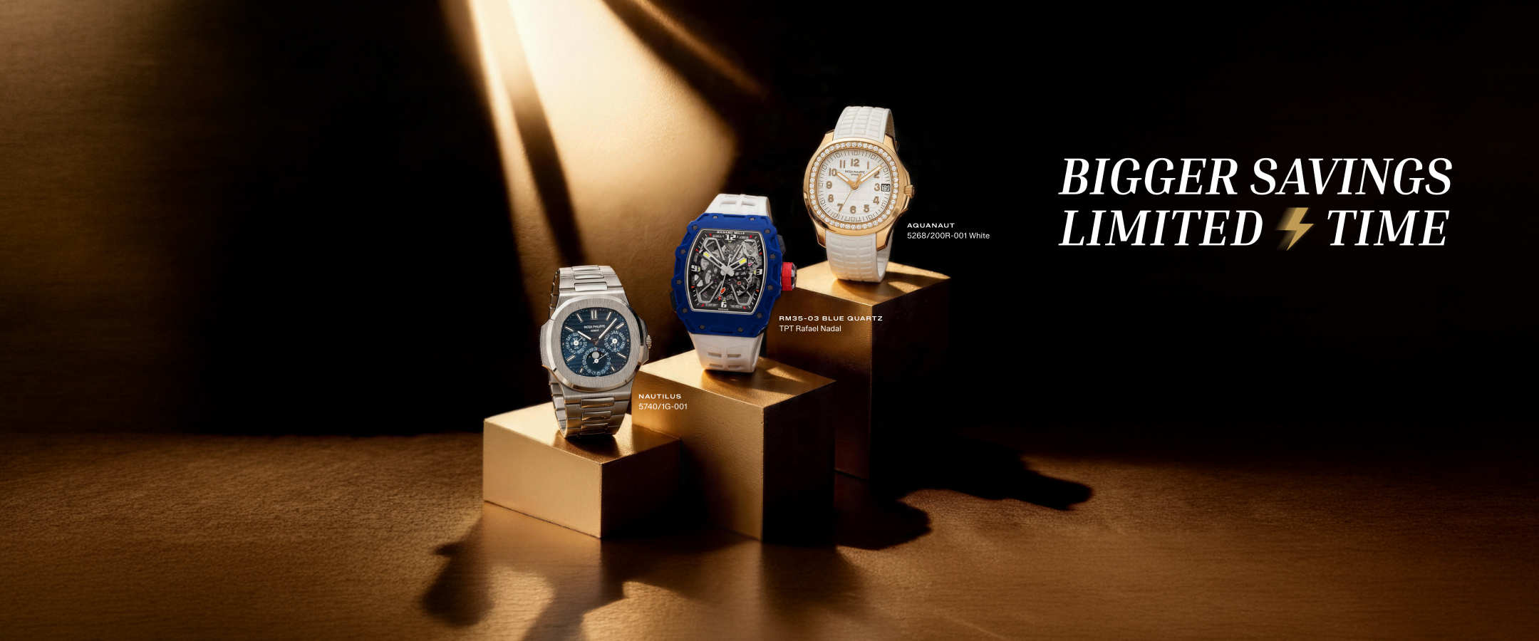 Extra Up to SGD 1,700* Off All Watches
