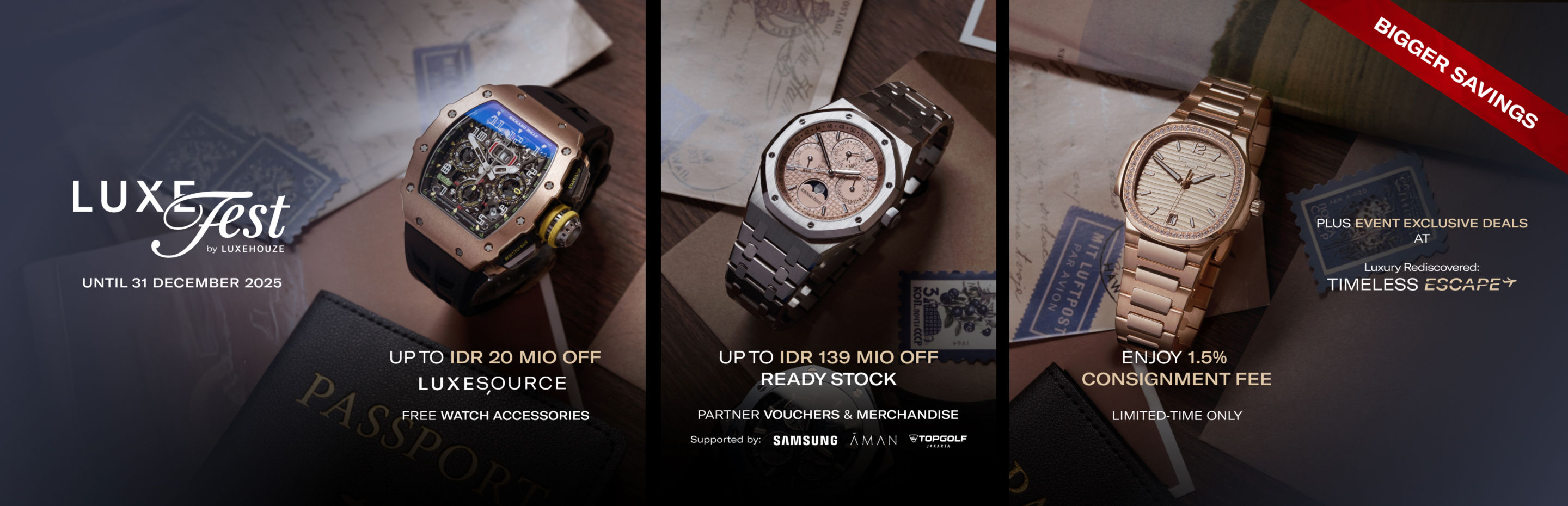 LuxeFest Hero Banner