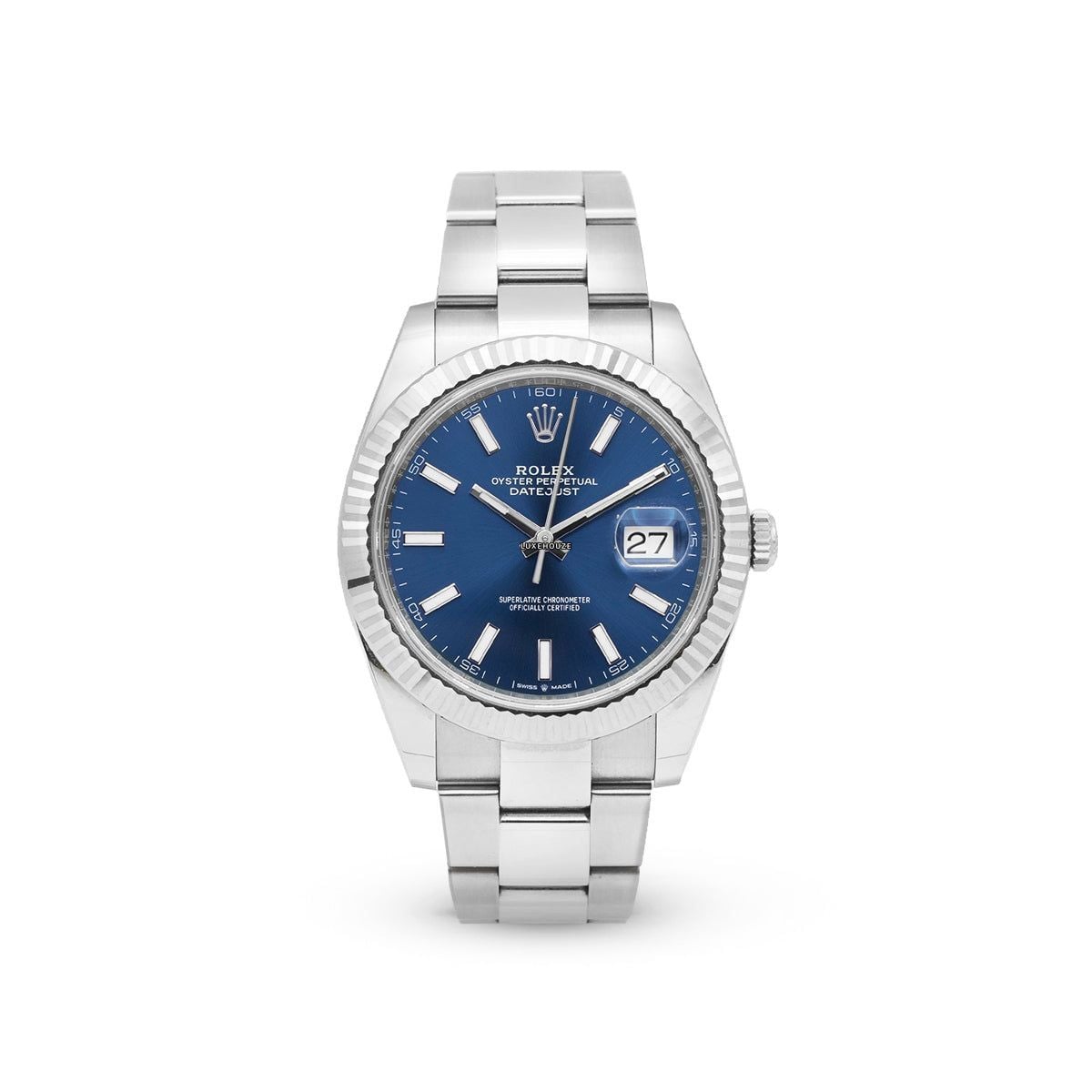 Datejust 41 126334 Blue Index Oyster