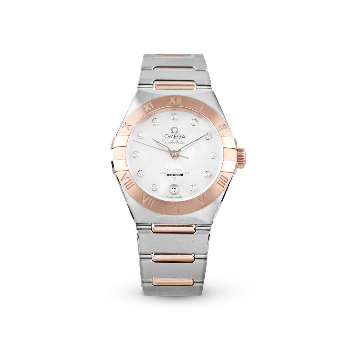 Jam Tangan Omega Constellation Quartz 28 13120286005002 Silver