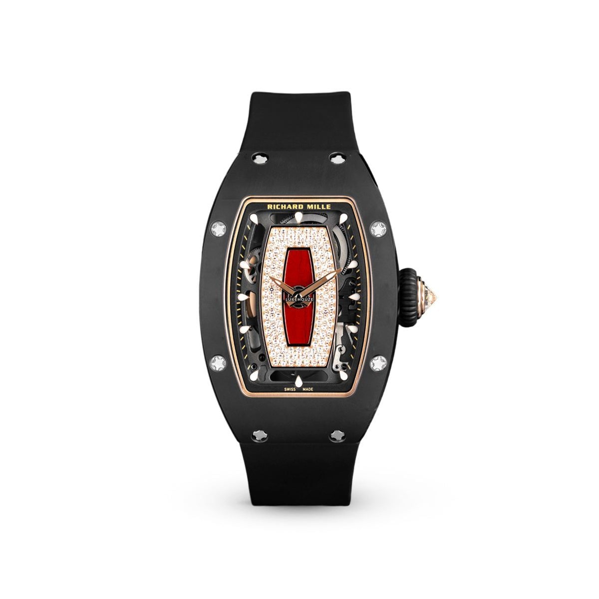 RM07-01 Black Ceramic Red Lips-Richard Mille