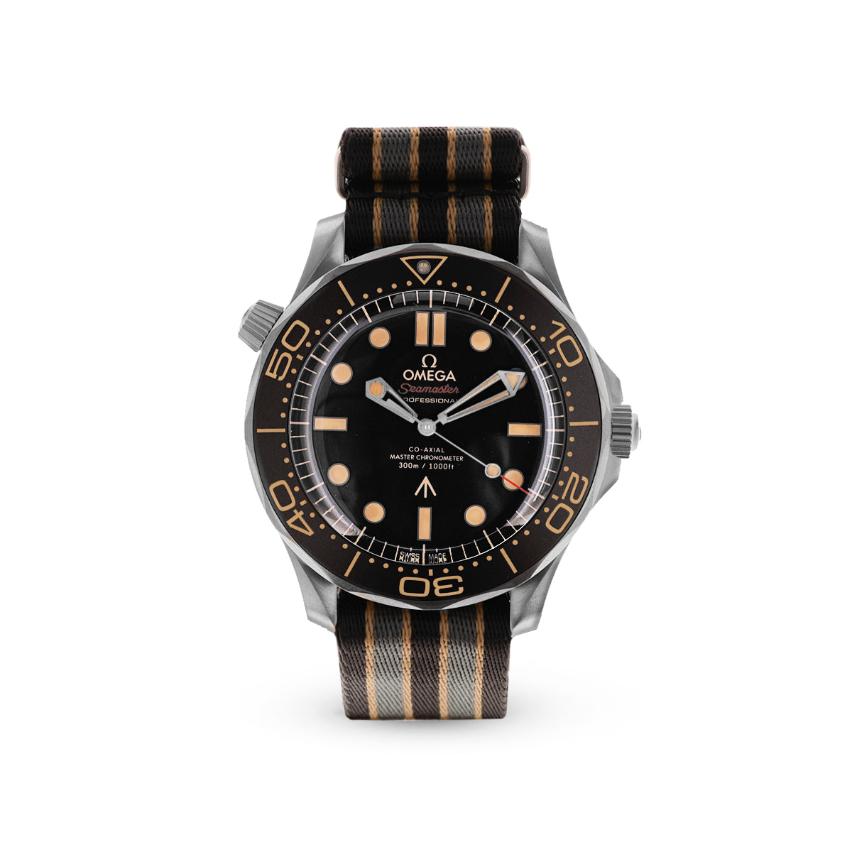 Seamaster Diver 300M 21092422001001 Nato Strap, James Bond Edition