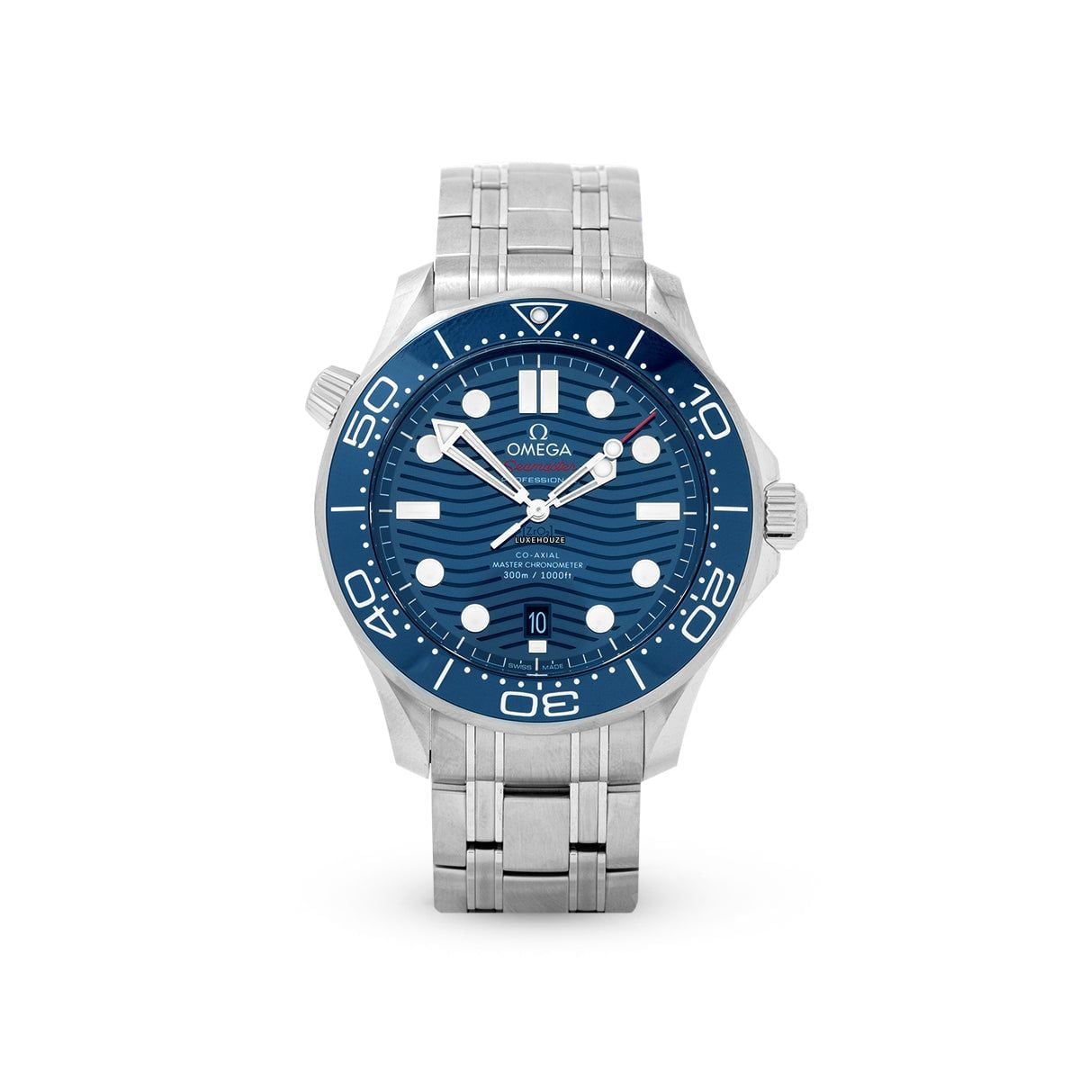 Seamaster Co-Axial 300M 21030422003001 Blue Dial, Bracelet-Omega