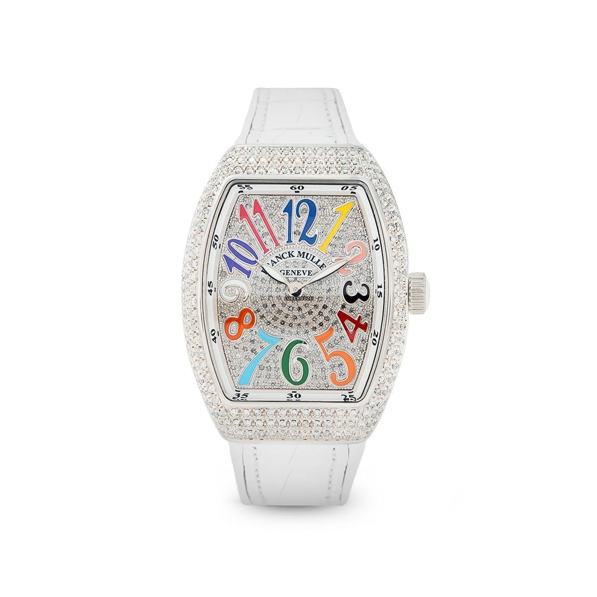 V 32 QZ.BLC (BLC.COL DRM AC) (Color of Dream, Full Aftersetting)-Franck Muller