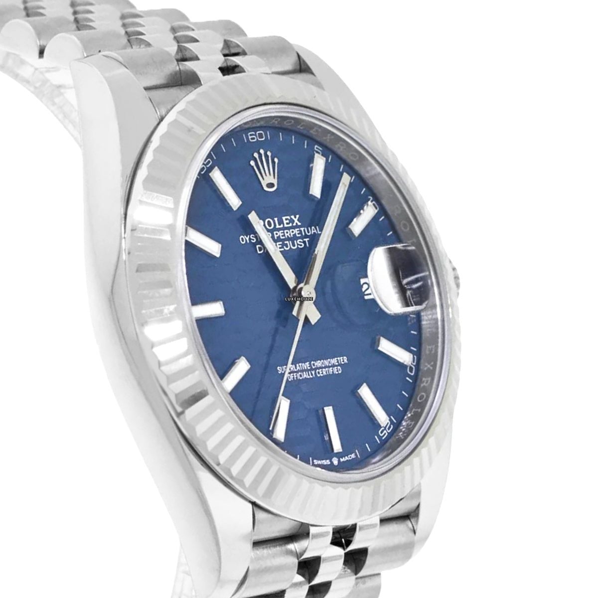 Datejust 41 126334 Blue Motif Jubilee