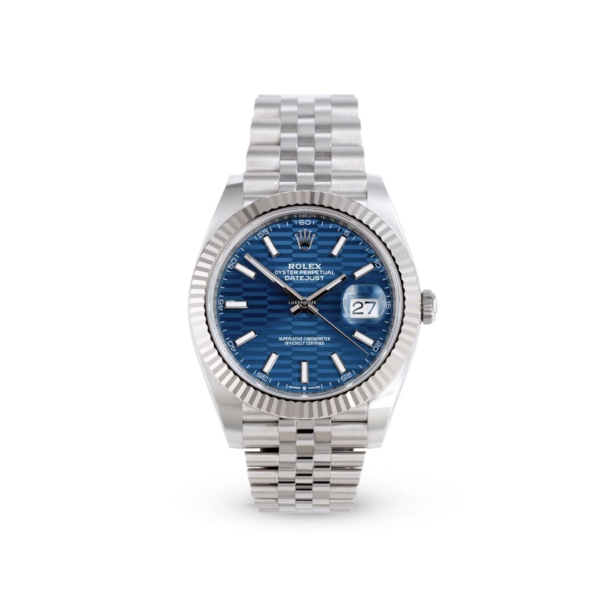 Datejust 41 126334 Blue Motif Jubilee