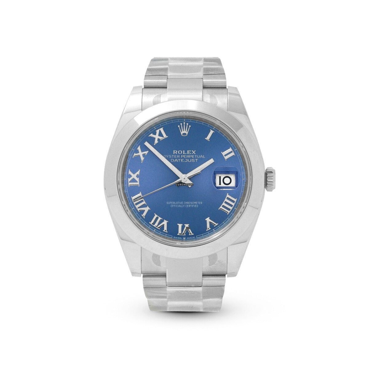Datejust 41 126300 Blue Roman Oyster-Rolex
