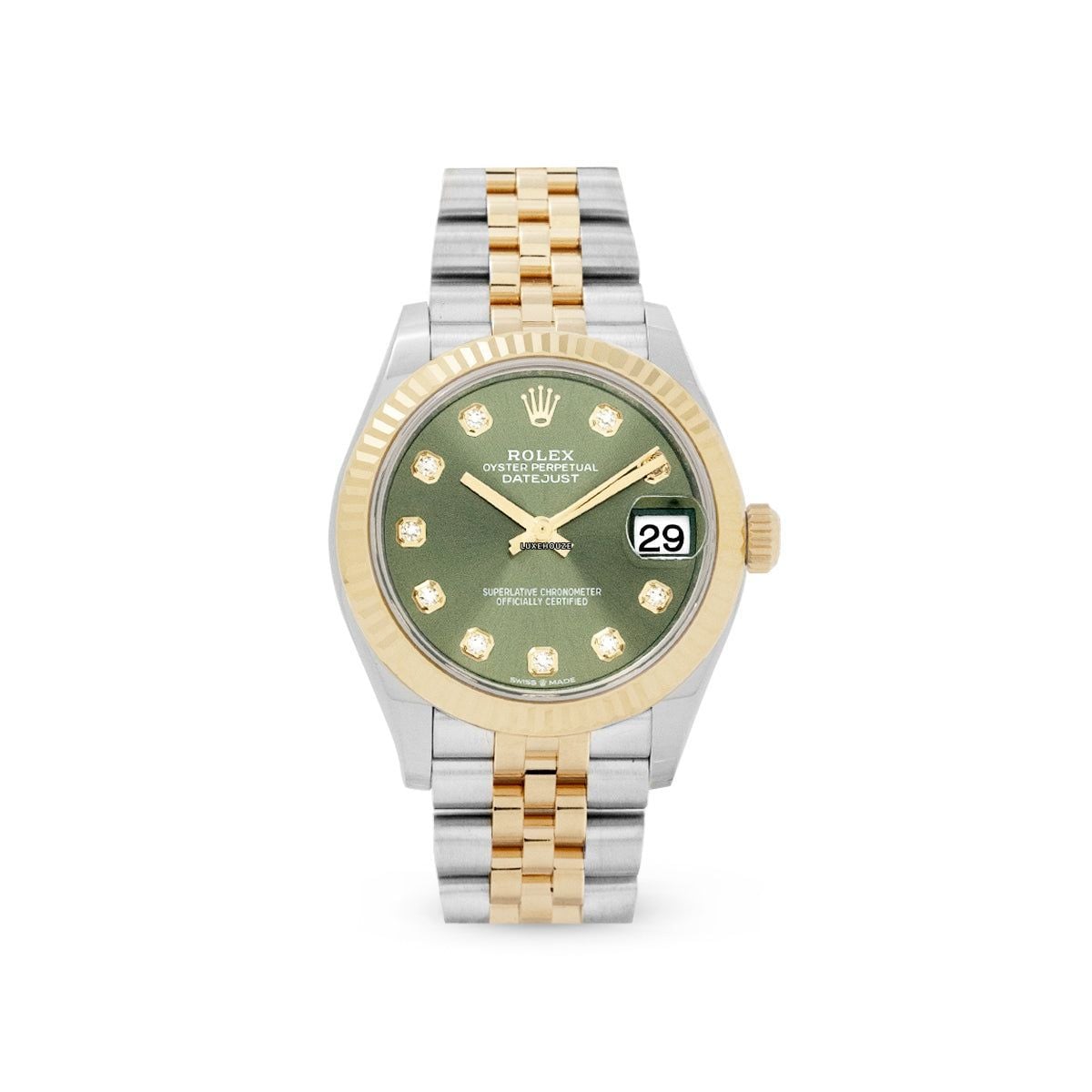 Datejust 31 278273G Green Jubilee-Rolex