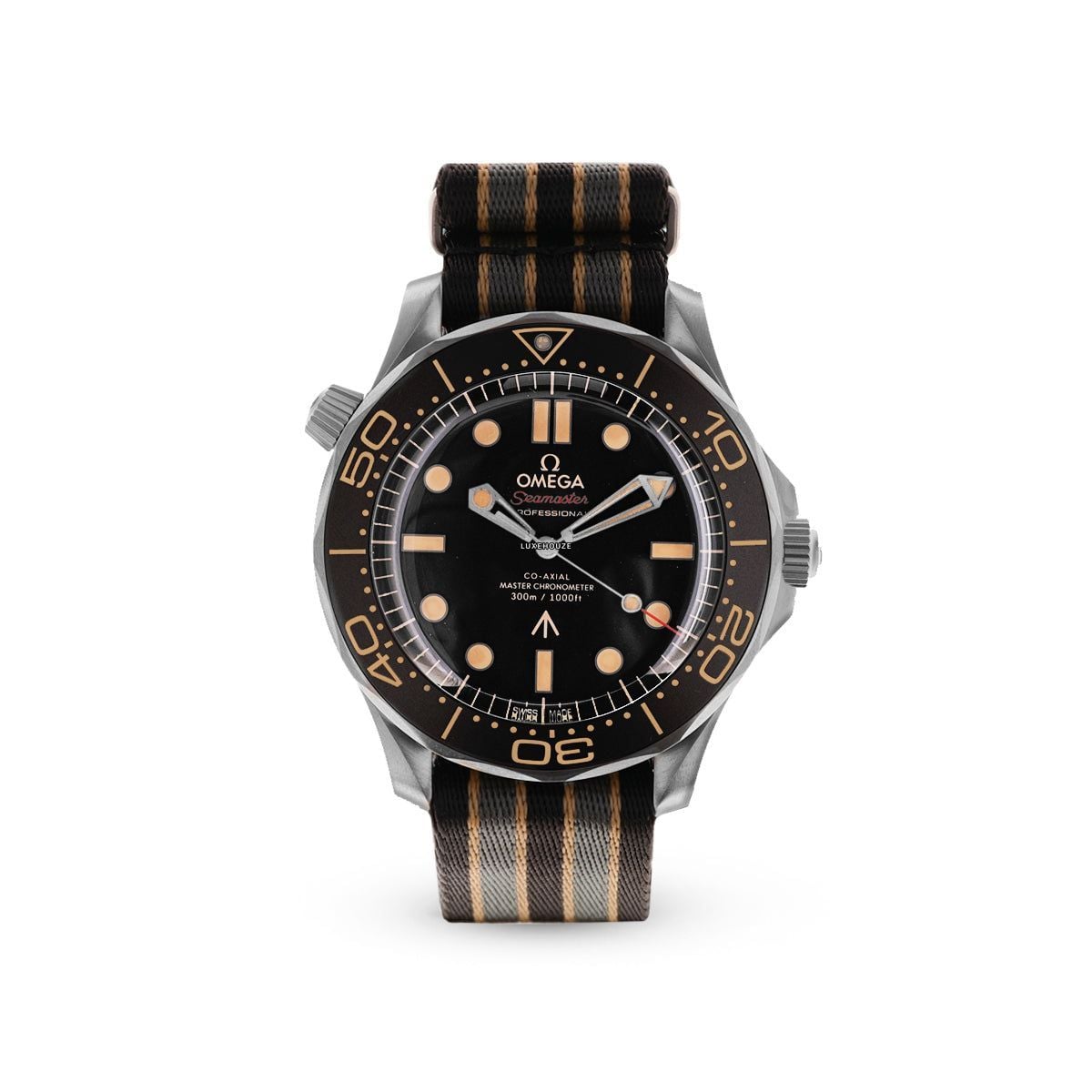 Omega Seamaster Diver 300M 21092422001001 Nato Strap, James Bond