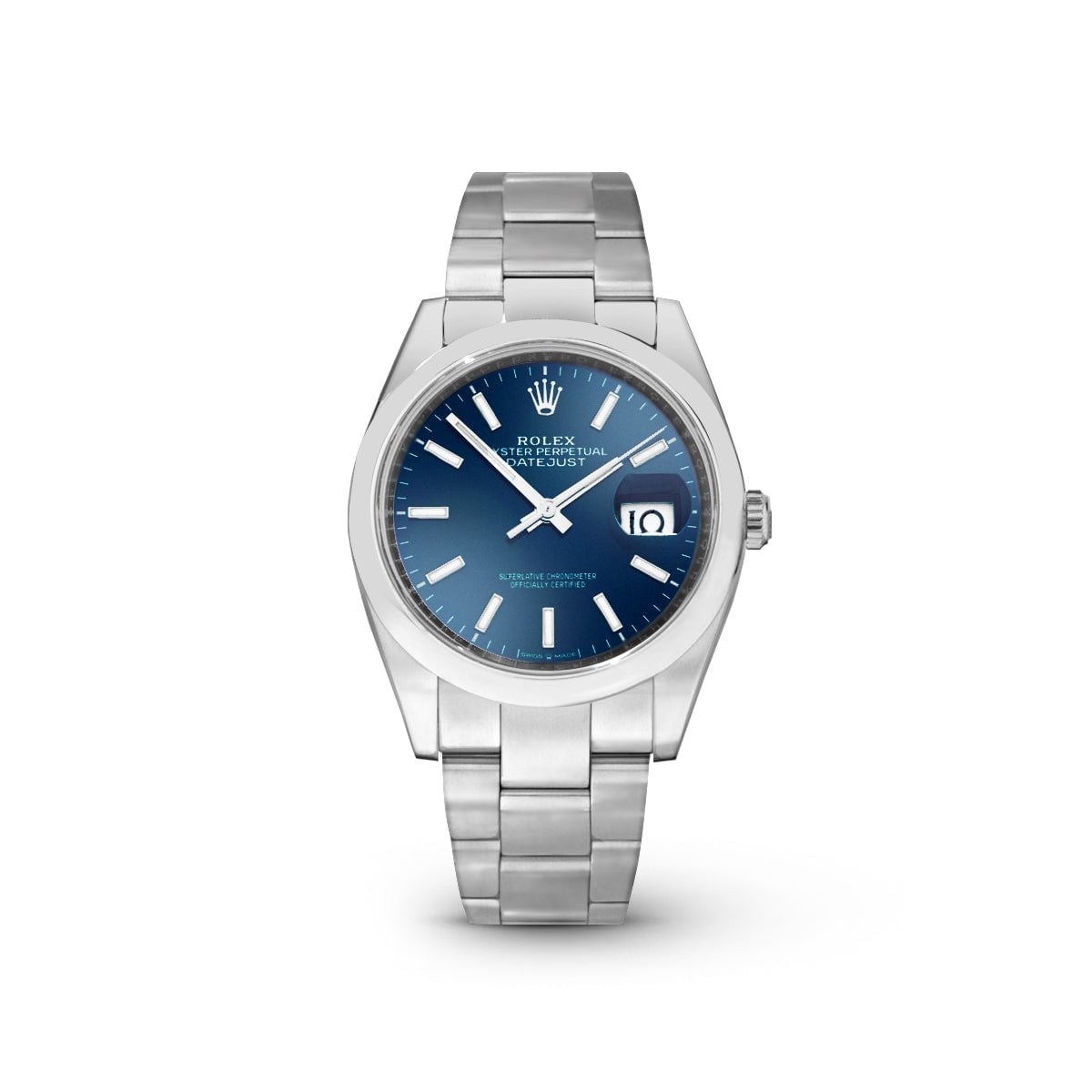 Datejust 36 126200 Blue Index Oyster-Rolex