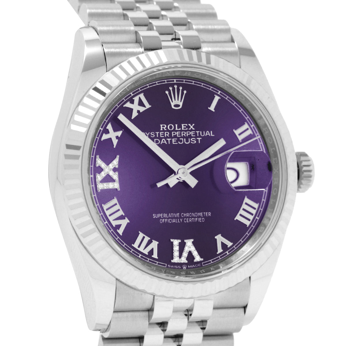 Datejust 36 126234VIIX Purple Jubilee