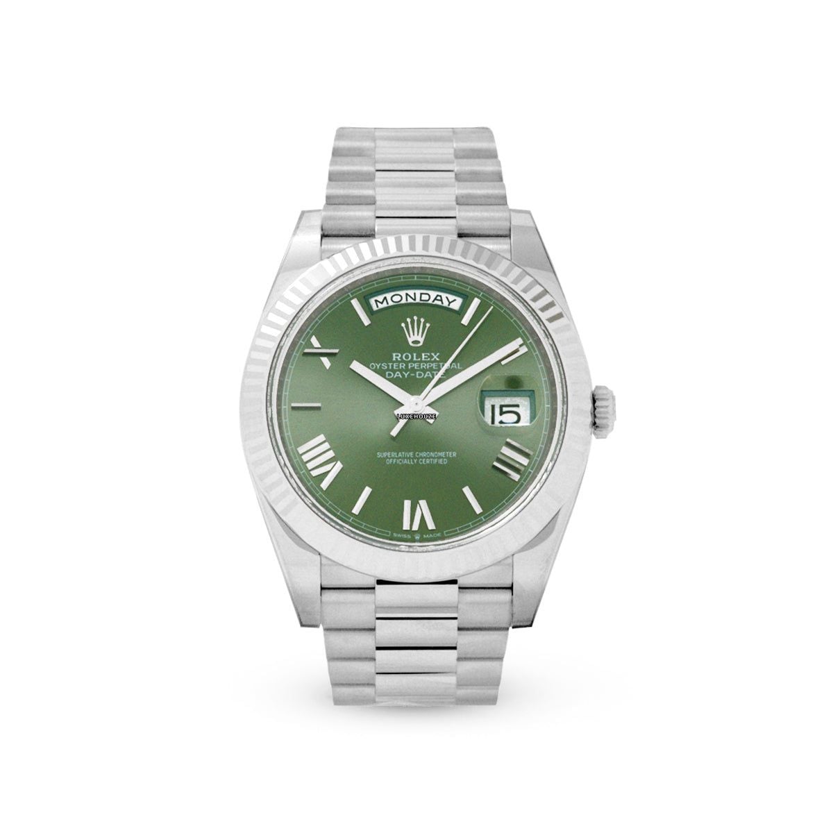 Day-Date 40 228239 Green Roman-Rolex