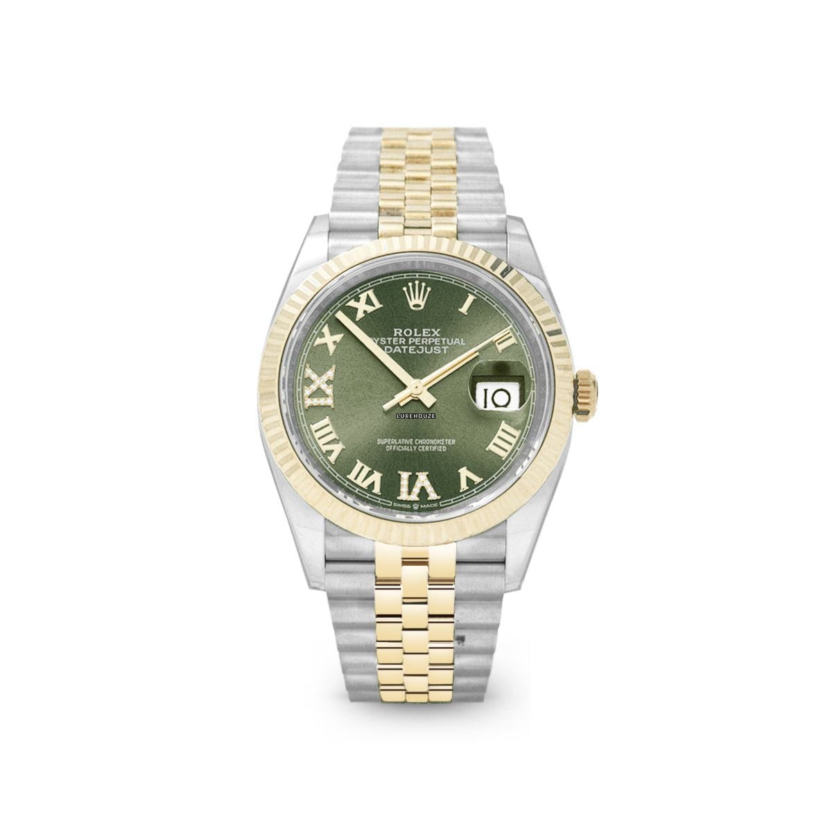 Datejust 36 126233VIIX Green Jubilee-Rolex