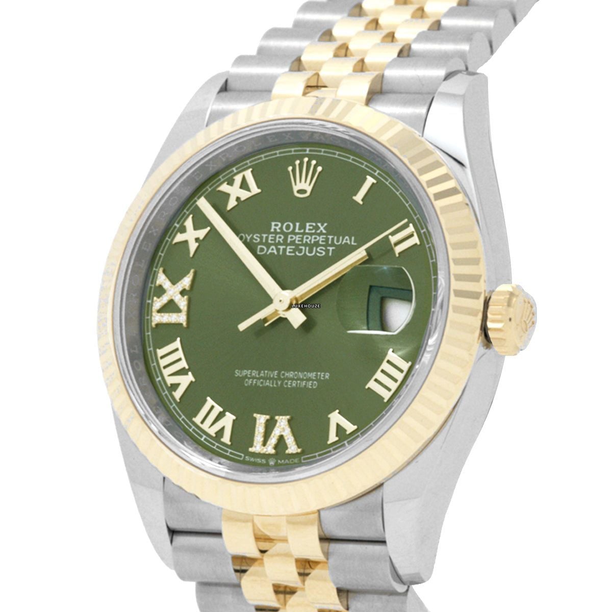 Datejust 36 126233VIIX Green Jubilee