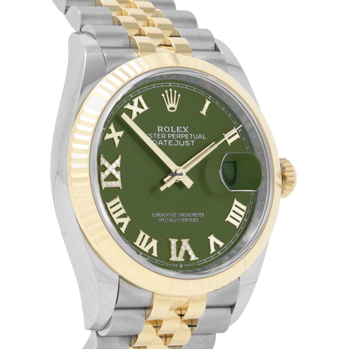Datejust 36 126233VIIX Green Jubilee