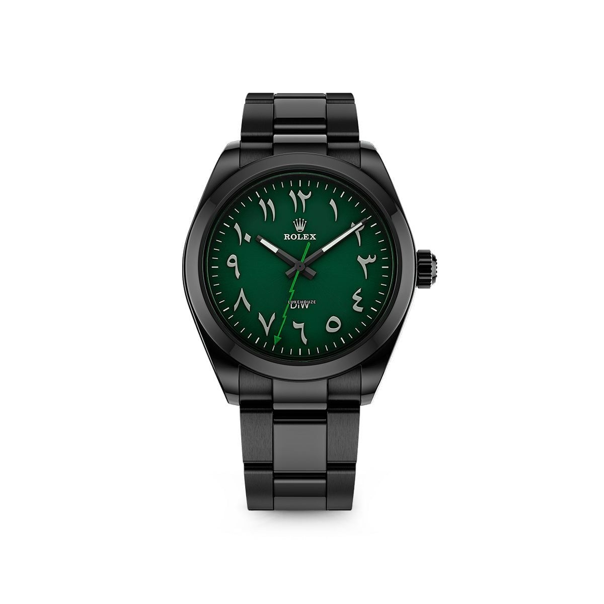Milgauss DLC Black & Dial Green