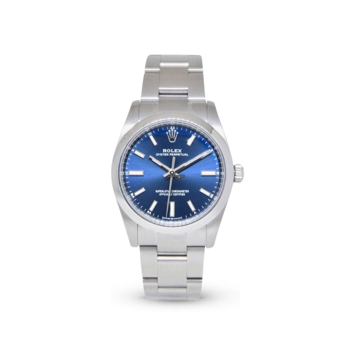 Oyster Perpetual 34 124200 Blue-Rolex