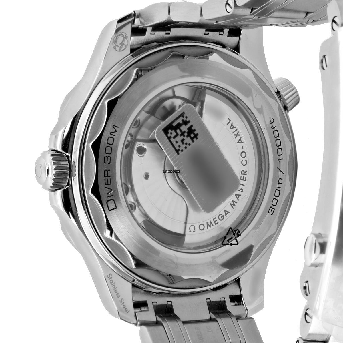 Seamaster Diver 300M 21030422001001 Black Dial, Bracelet