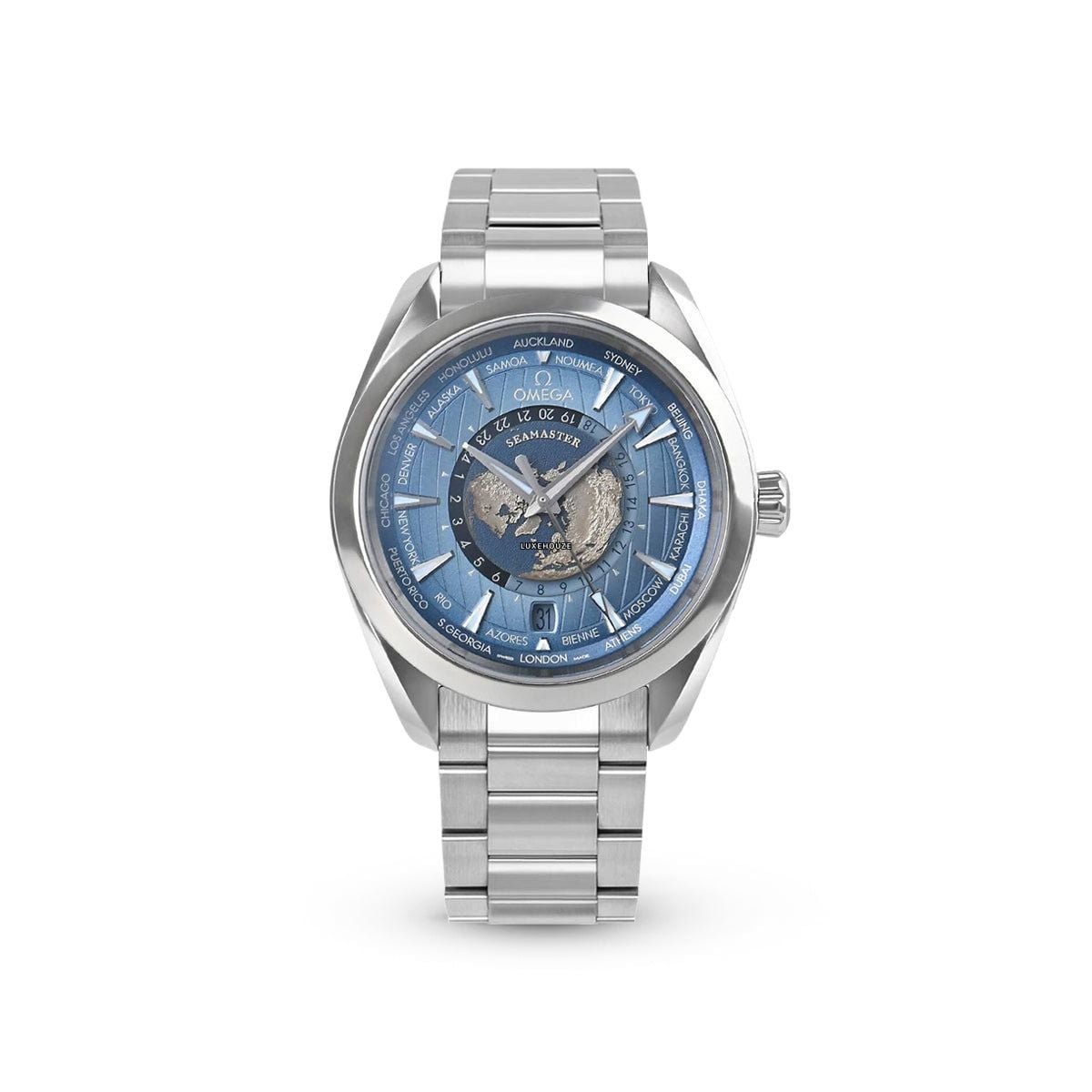 Seamaster Aqua Terra 150M 22010432203002 Worldtimer, Bracelet-Omega