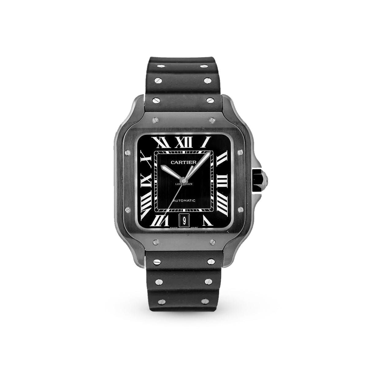 Santos Large WSSA0039 Black-Cartier