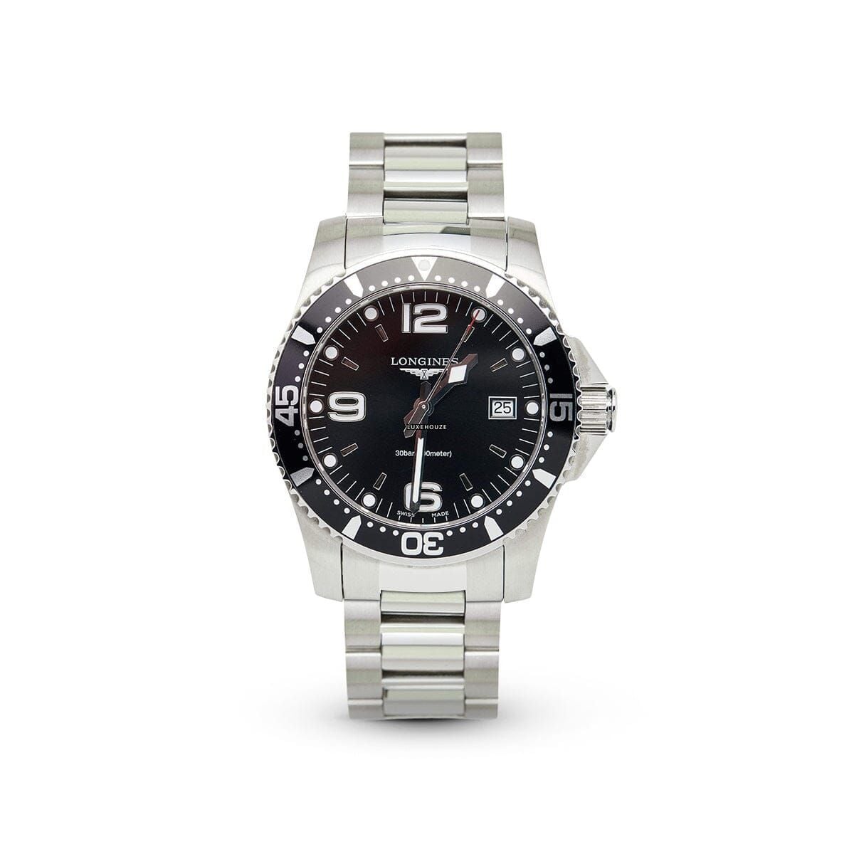 Hydroconquest L37404566 Black-Longines