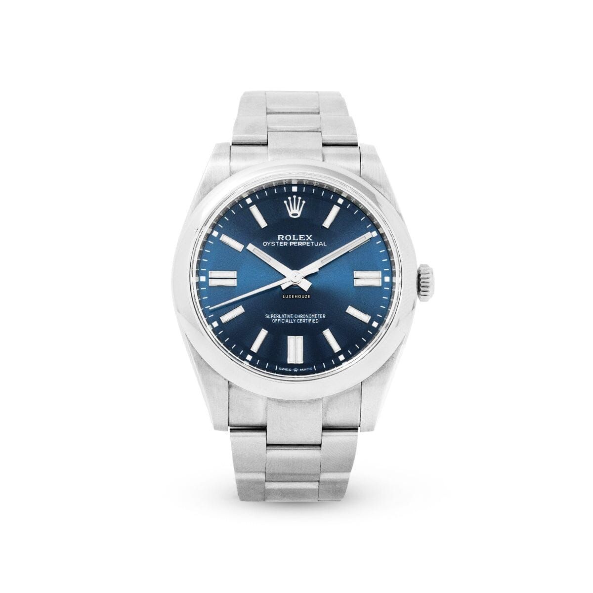 Oyster Perpetual 41 124300 Blue