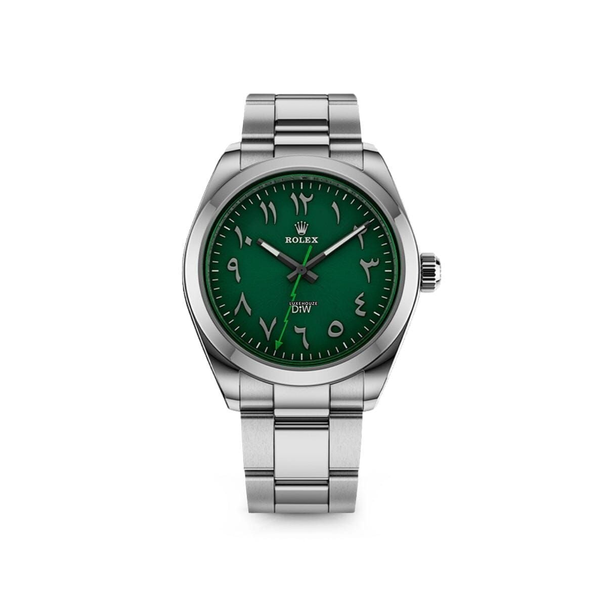 Milgauss Steel & Dial Green-DiW