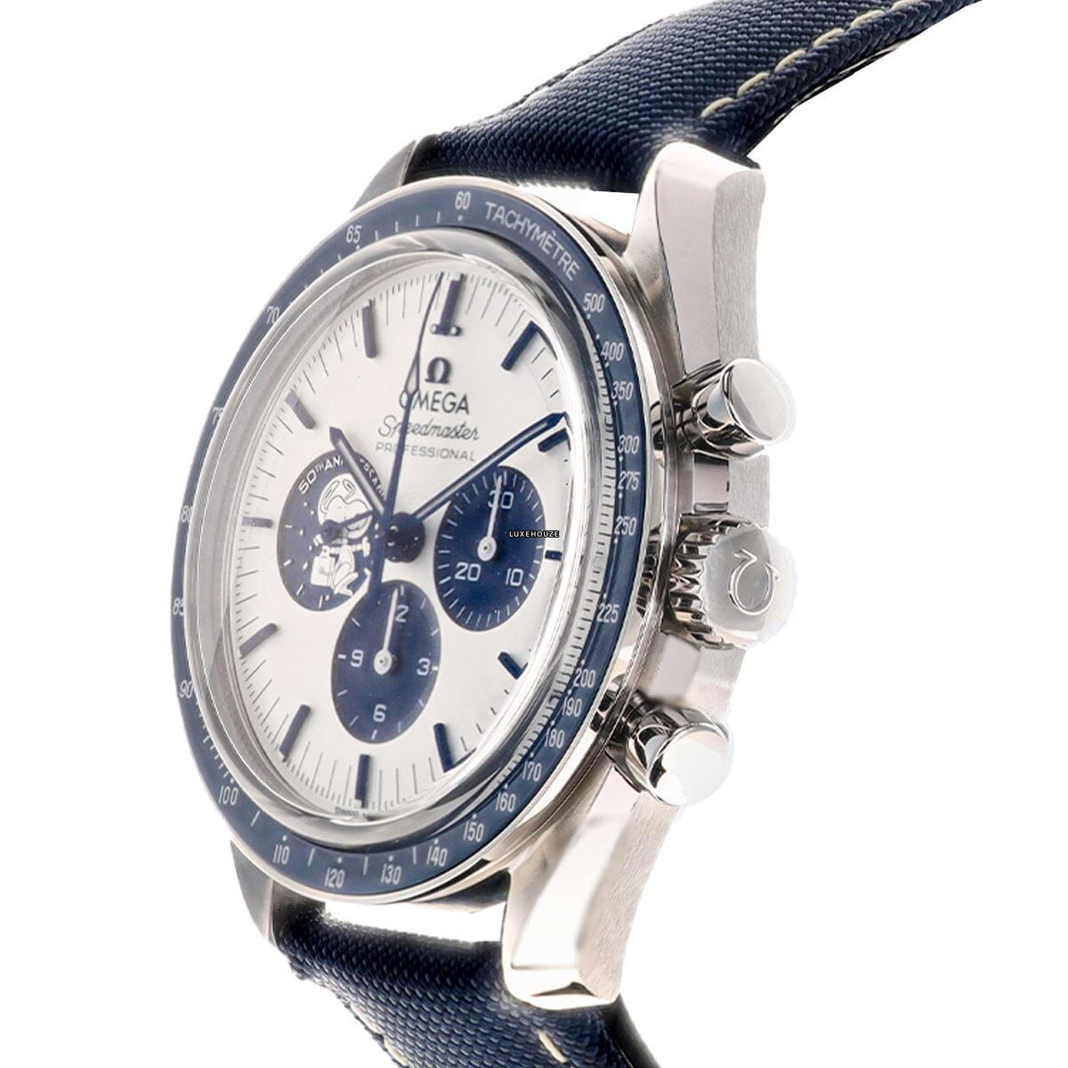 Speedmaster Anniversary 31032425002001 Silver Snoopy
