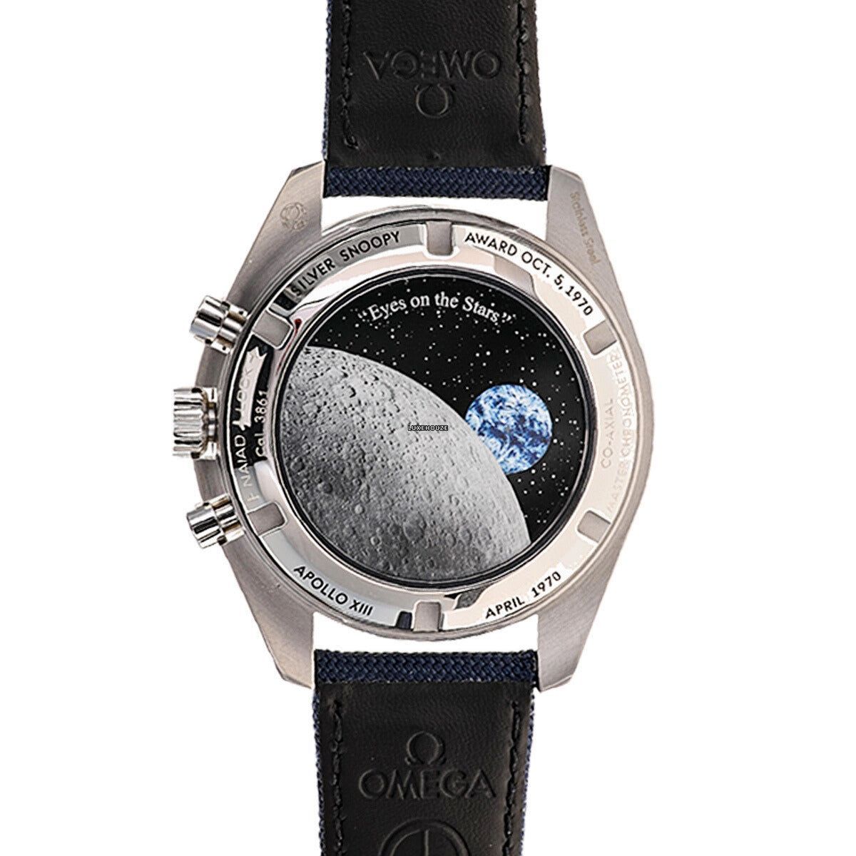 Speedmaster Anniversary 31032425002001 Silver Snoopy
