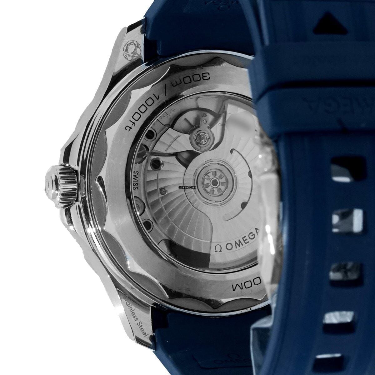 Seamaster Co-Axial 300M 21032422003001 Blue Dial, Rubber Strap