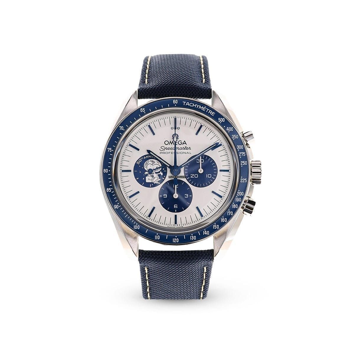 Speedmaster Anniversary 31032425002001 Silver Snoopy