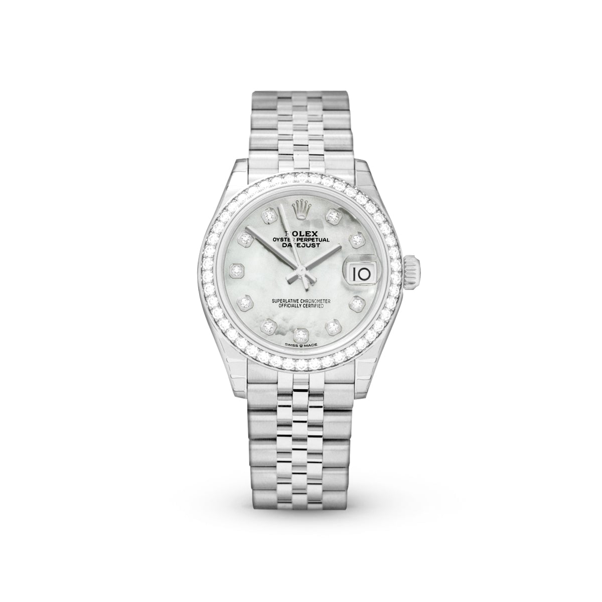 Datejust 31 278384RBR White Mother of Pearl Jubilee-Rolex