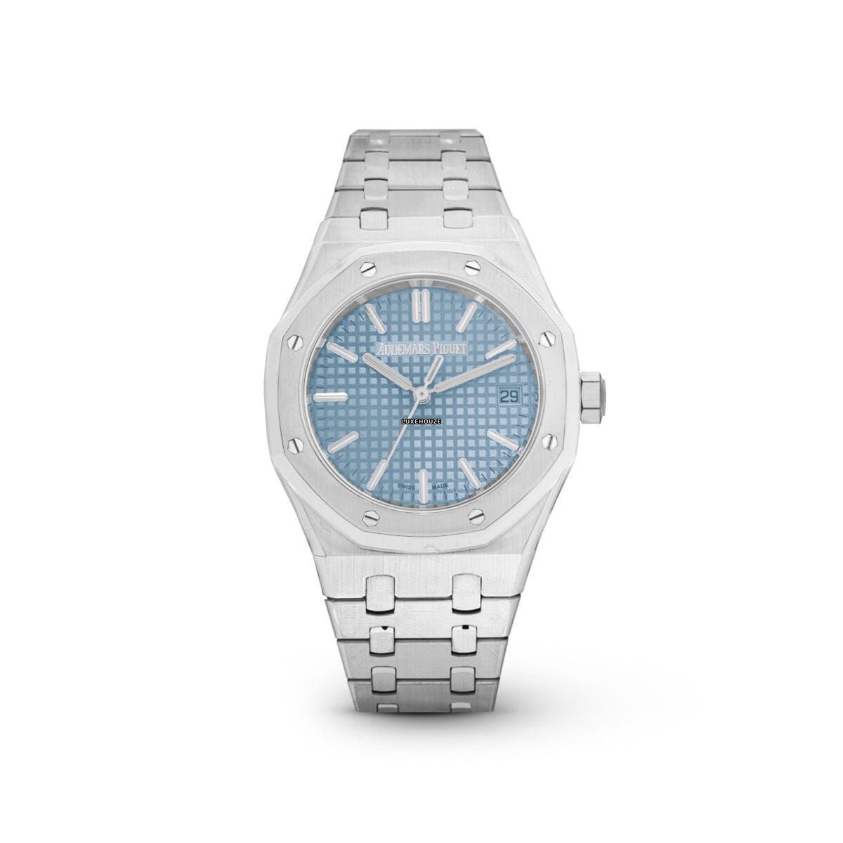 Royal Oak 37 15550ST.OO.1356ST.08 Light Blue