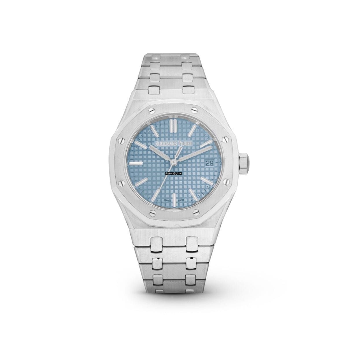 Royal Oak 37 15550ST.OO.1356ST.08 Light Blue-Audemars Piguet