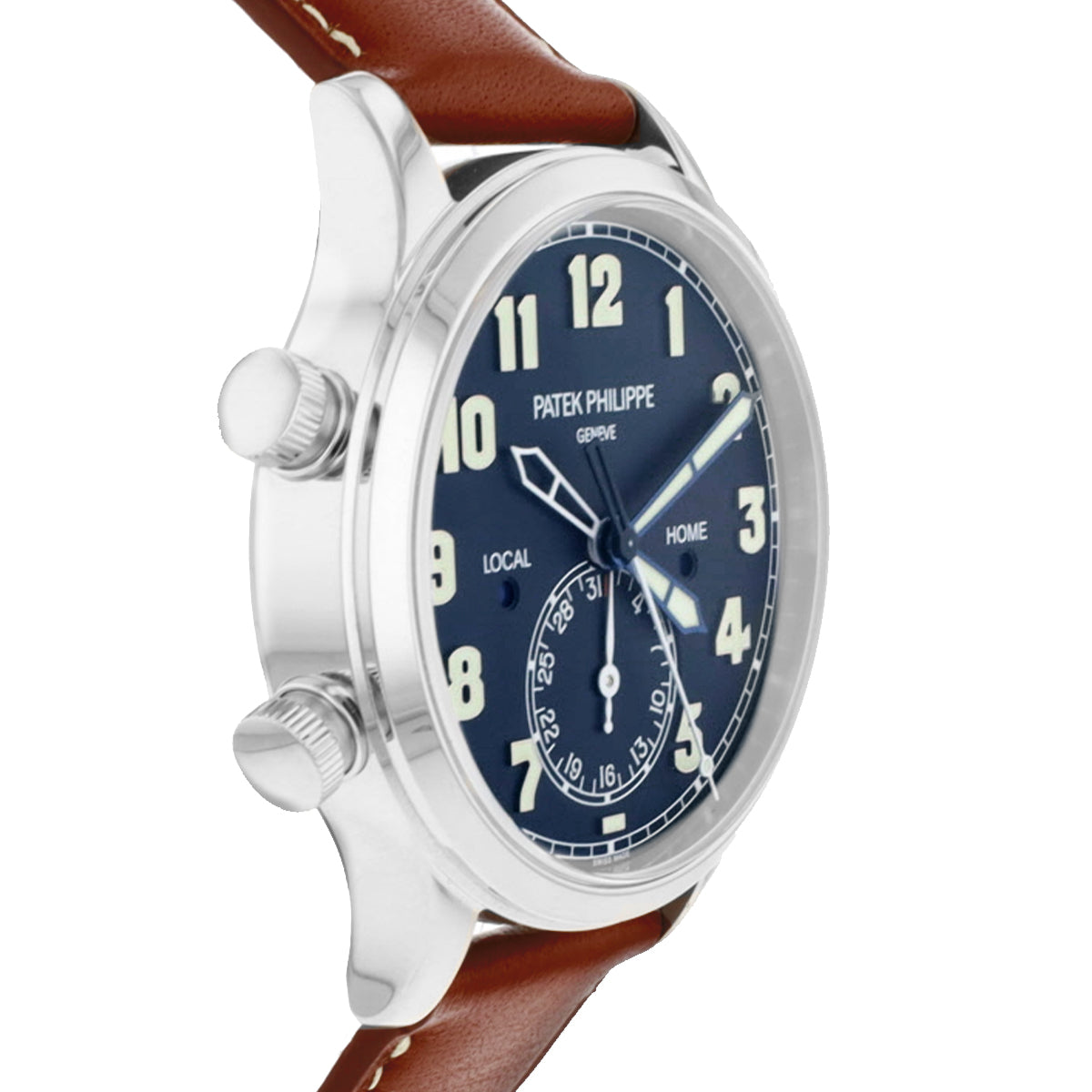 Calatrava Pilot Travel Time 5524G-001 Blue