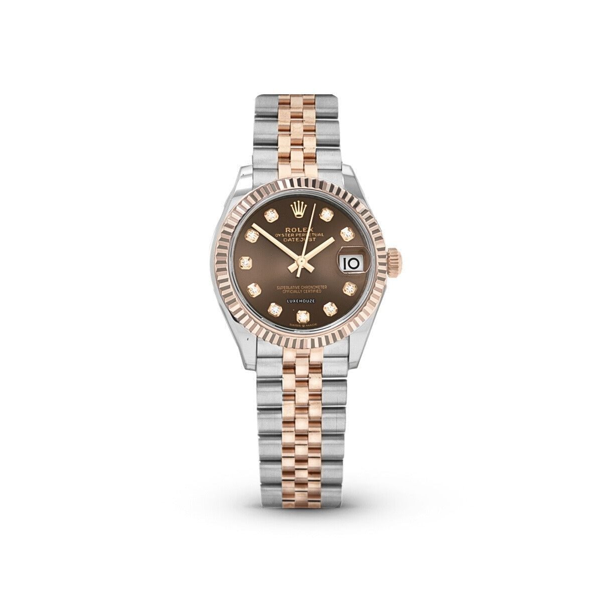 Rolex Datejust 31 278271G Choco Jubilee Original 2026 | Luxehouze