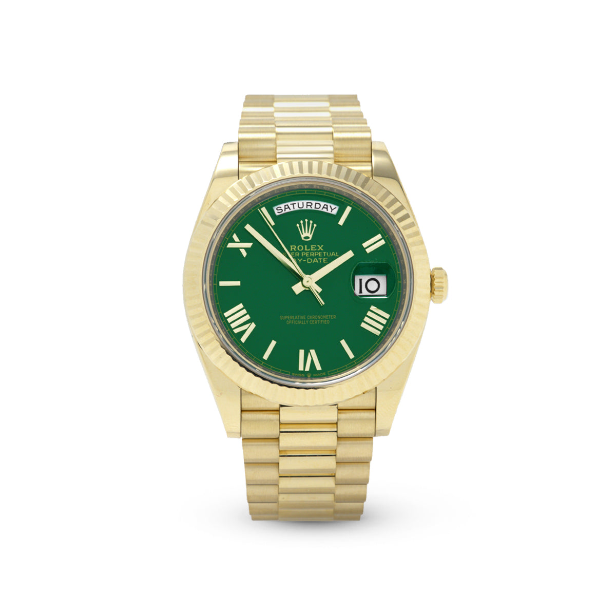 Day-Date 40 228238 Green Roman-Rolex