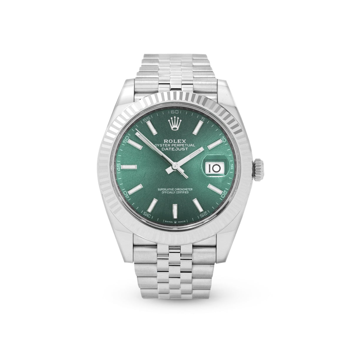 Datejust 41 126334 Mint Green Index Jubilee