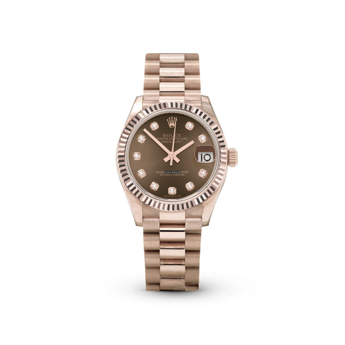Datejust 31 278275G Choco-Rolex