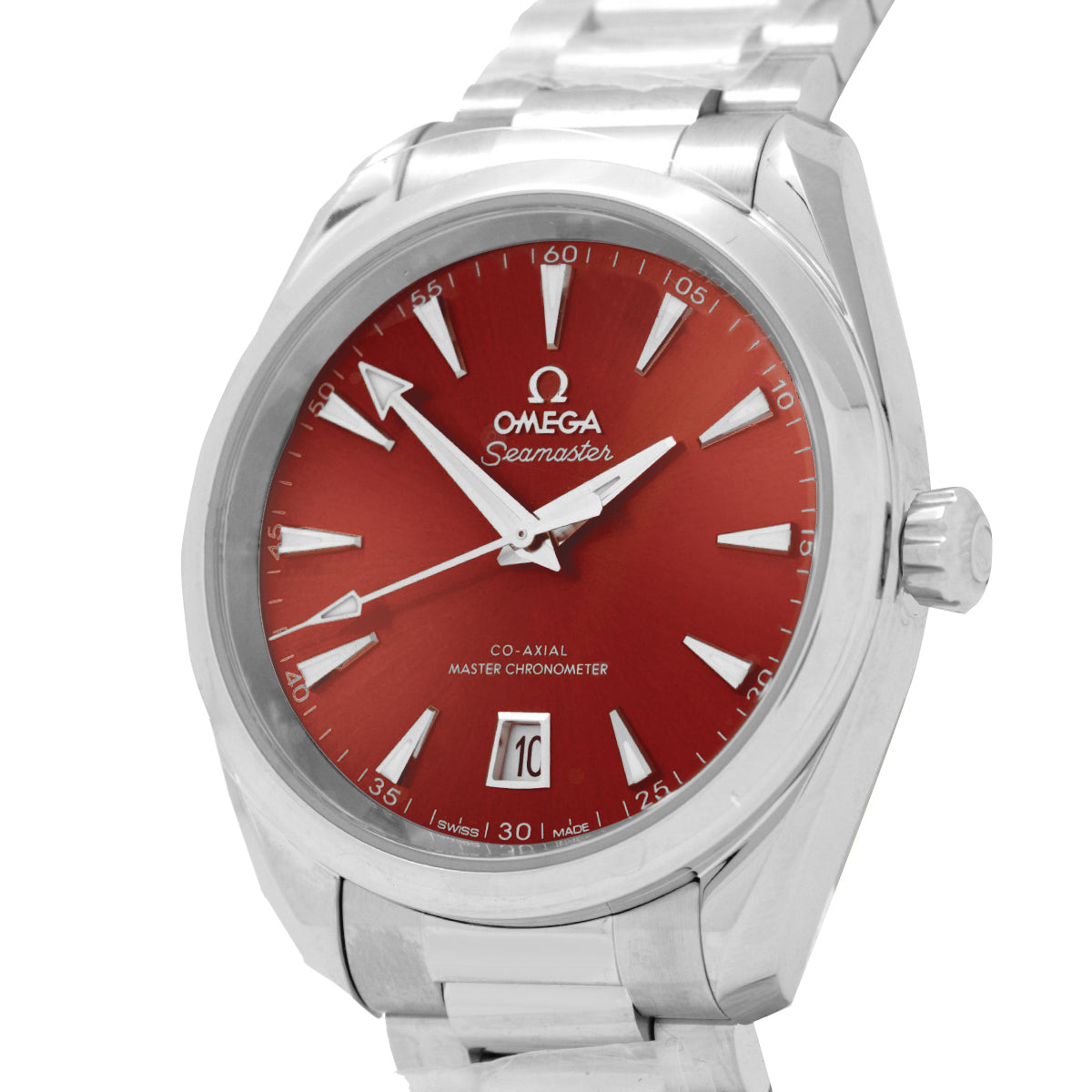 Seamaster Aqua Terra 150M 22010382013003 Red Dial, Bracelet
