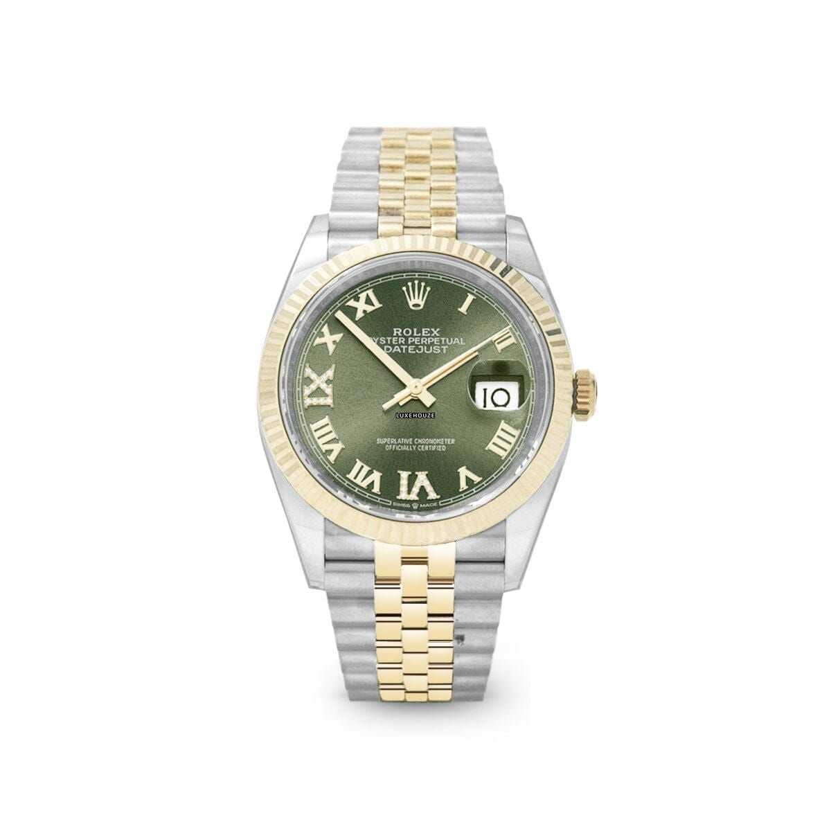 Datejust 36 126233VIIX Green Jubilee-Rolex