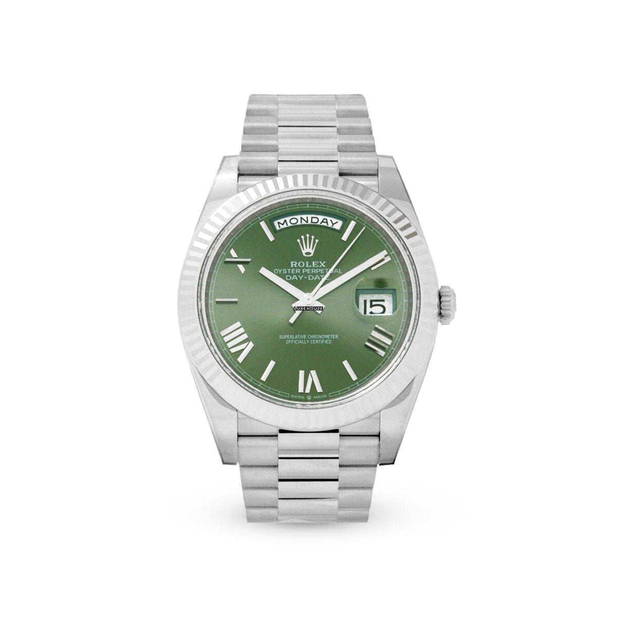 Day-Date 40 228239 Green Roman-Rolex