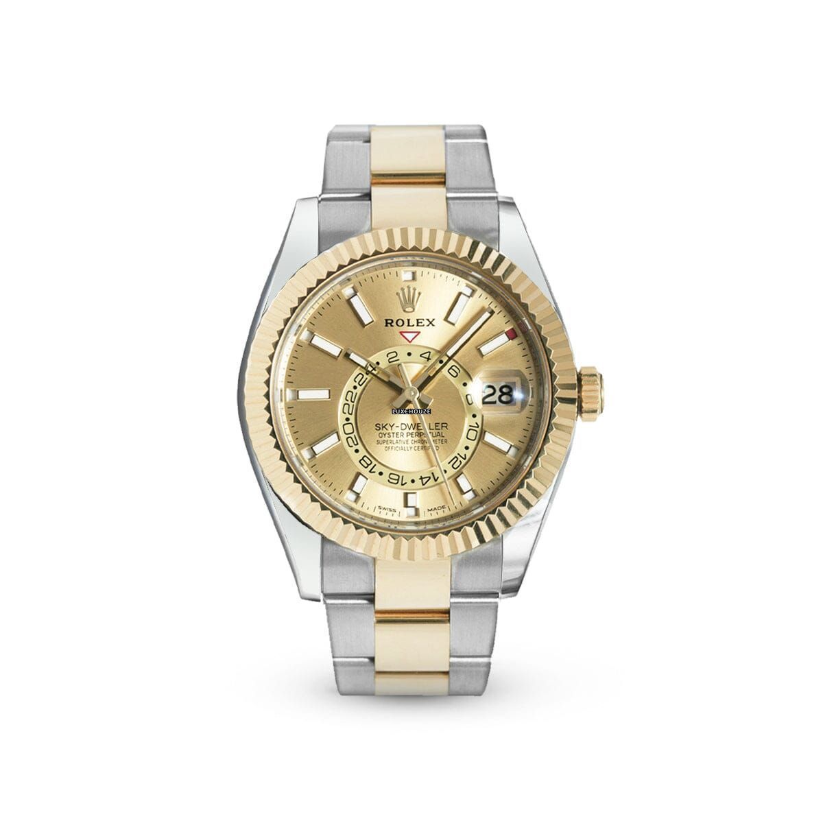Sky-Dweller 326933 Champagne Oyster