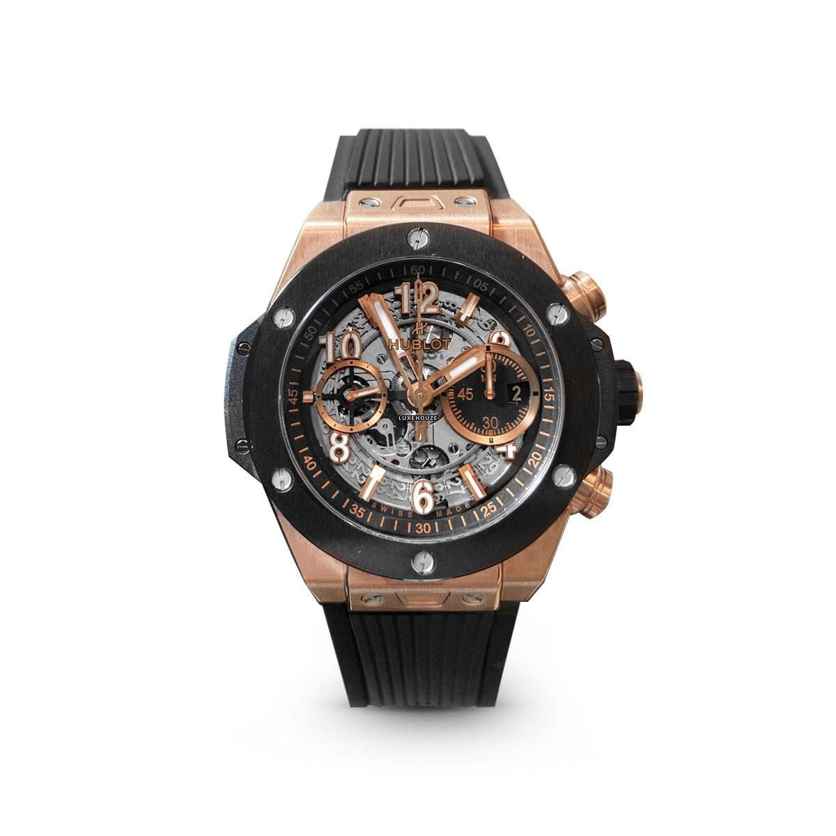 Big Bang Unico King Gold Ceramic 421.OM.1180.RX Black