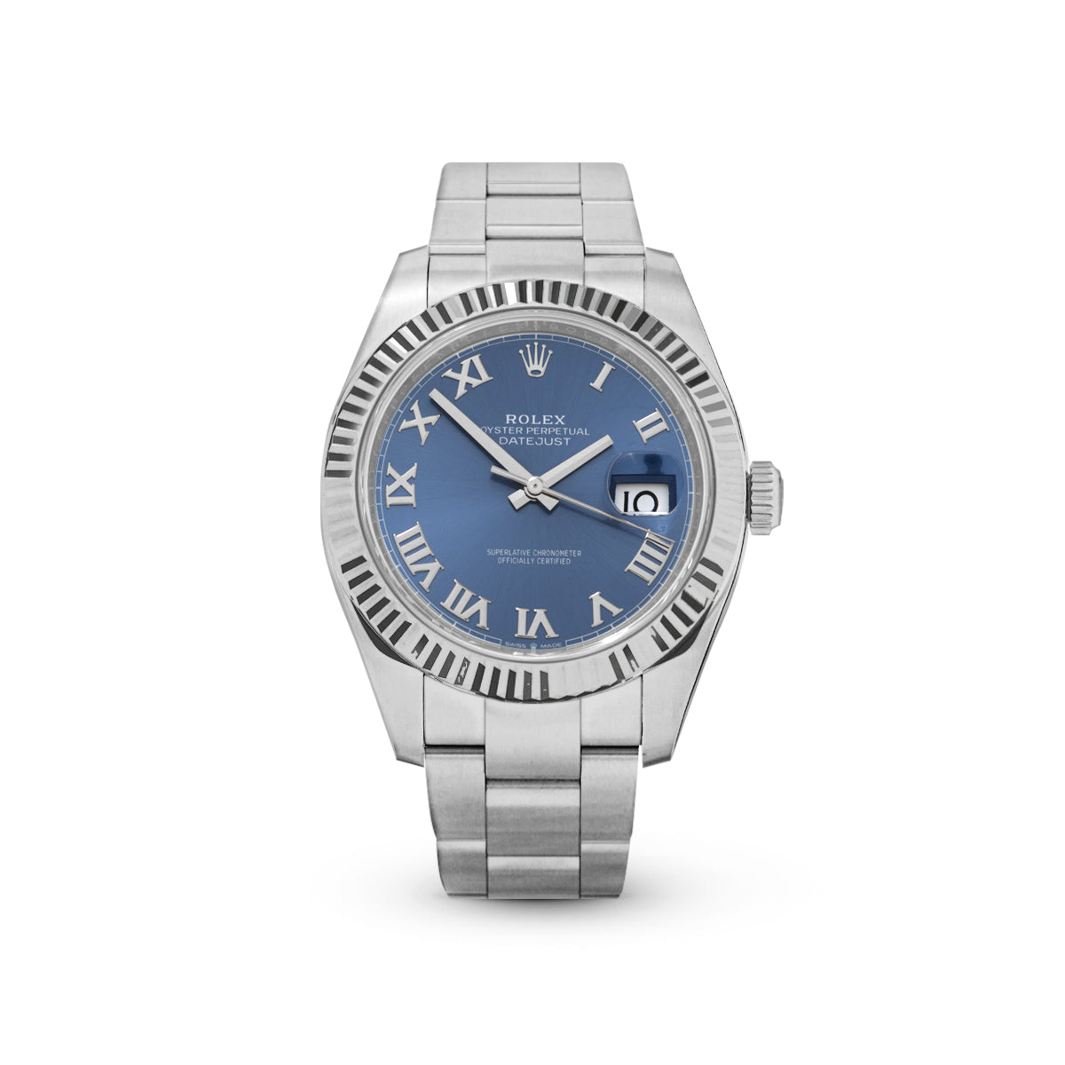 Datejust 41 126334 Blue Roman Oyster