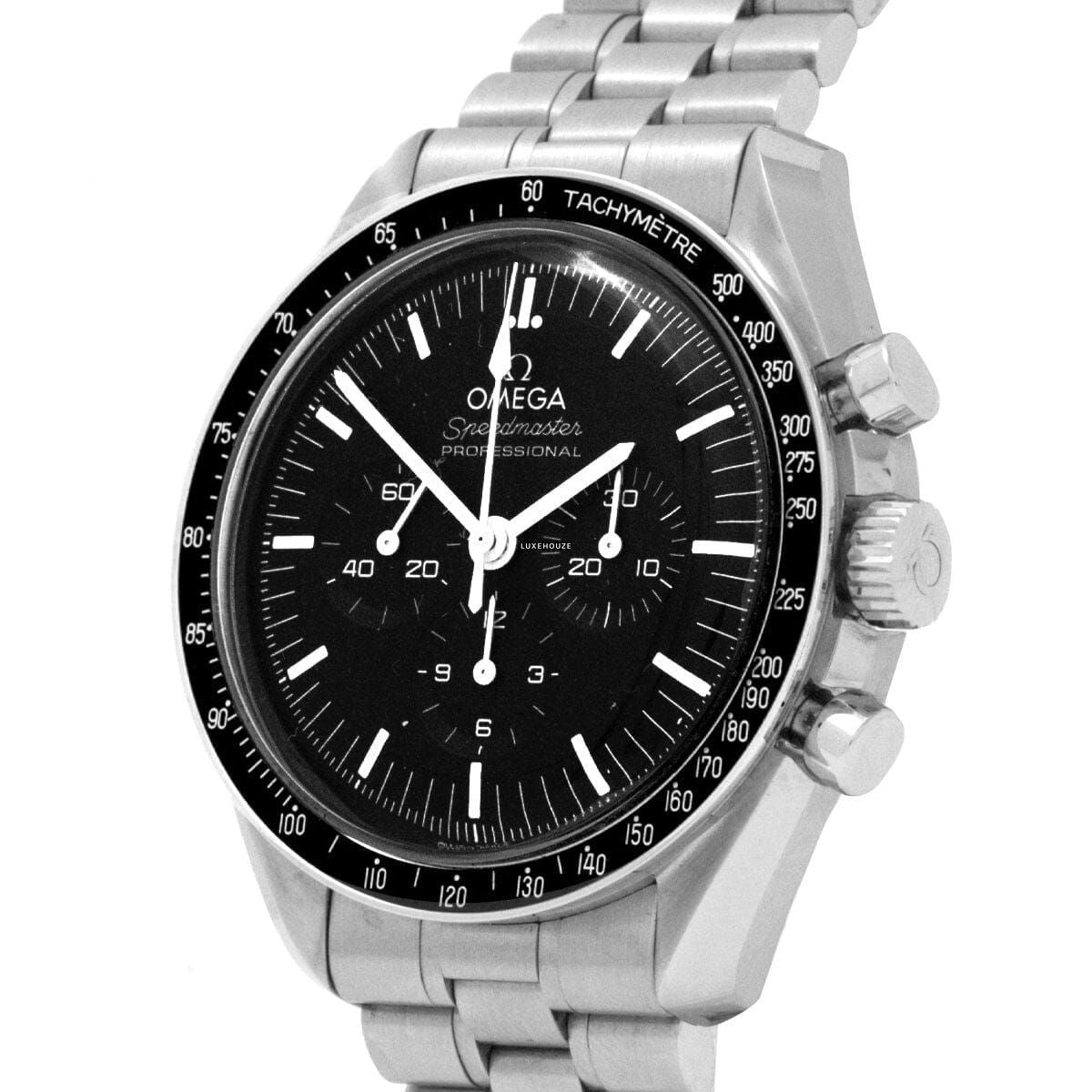 Speedmaster Moonwatch 31030425001001 Black Dial, Bracelet