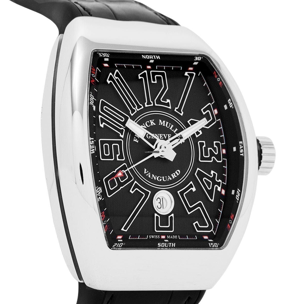 Vanguard V 45 SC DT AC.NR (NR.NR AC) (Black Dial, Black Numbers)